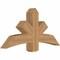 Ekena Millwork Alberta Smooth Timber Gable Bracket, Western Red Cedar, 48"W x 24"H x 5 1/2"D x 5 1/2"F, 12/12 Pitch GBW048X24X0606ALB00SWR - alternate 2